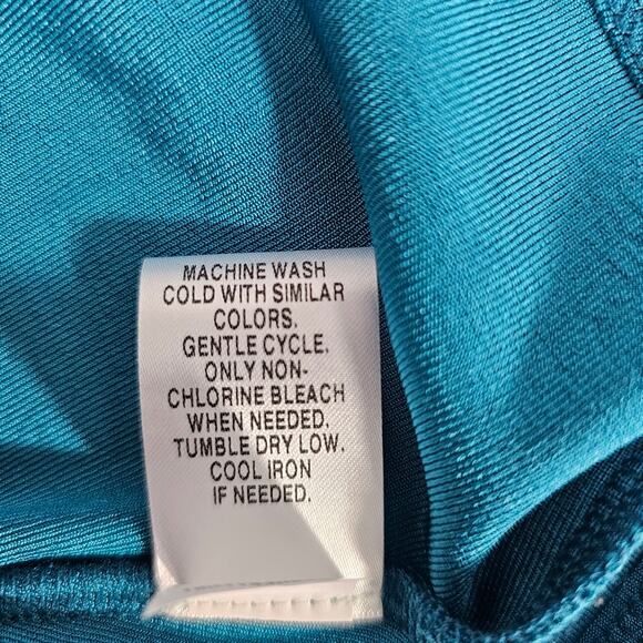 Dana Buchman Travel Anywhere Sleeveless Teal Dressy Top NWT Women's Small - Picture 7 of 8